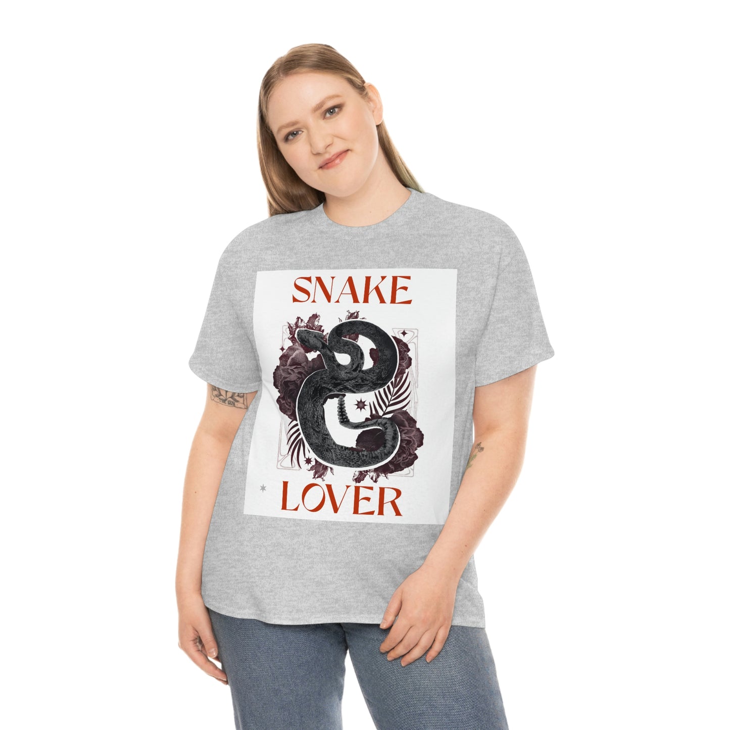 SNAKE LOVER Unisex Heavy Cotton Tee
