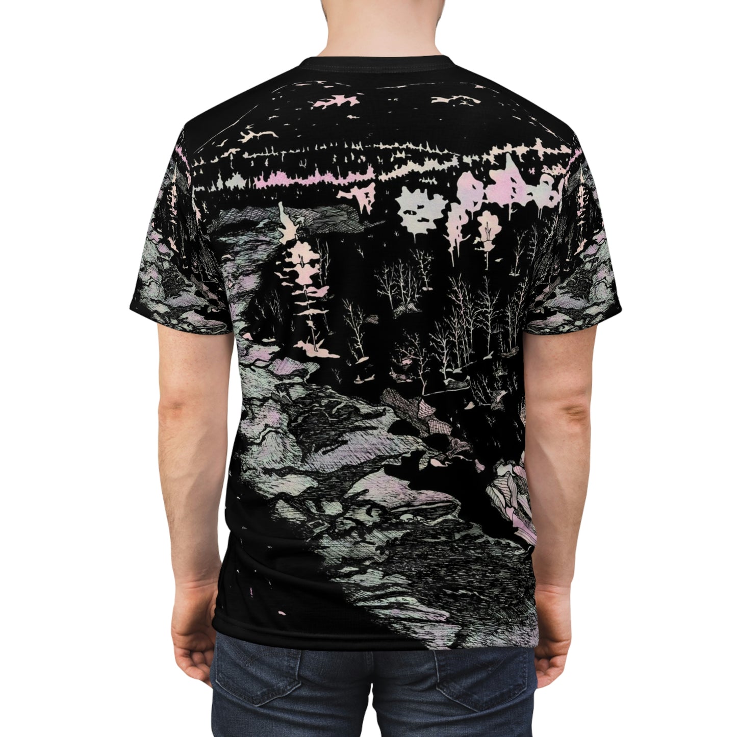 WONDERLUST Unisex AOP Cut & Sew Tee