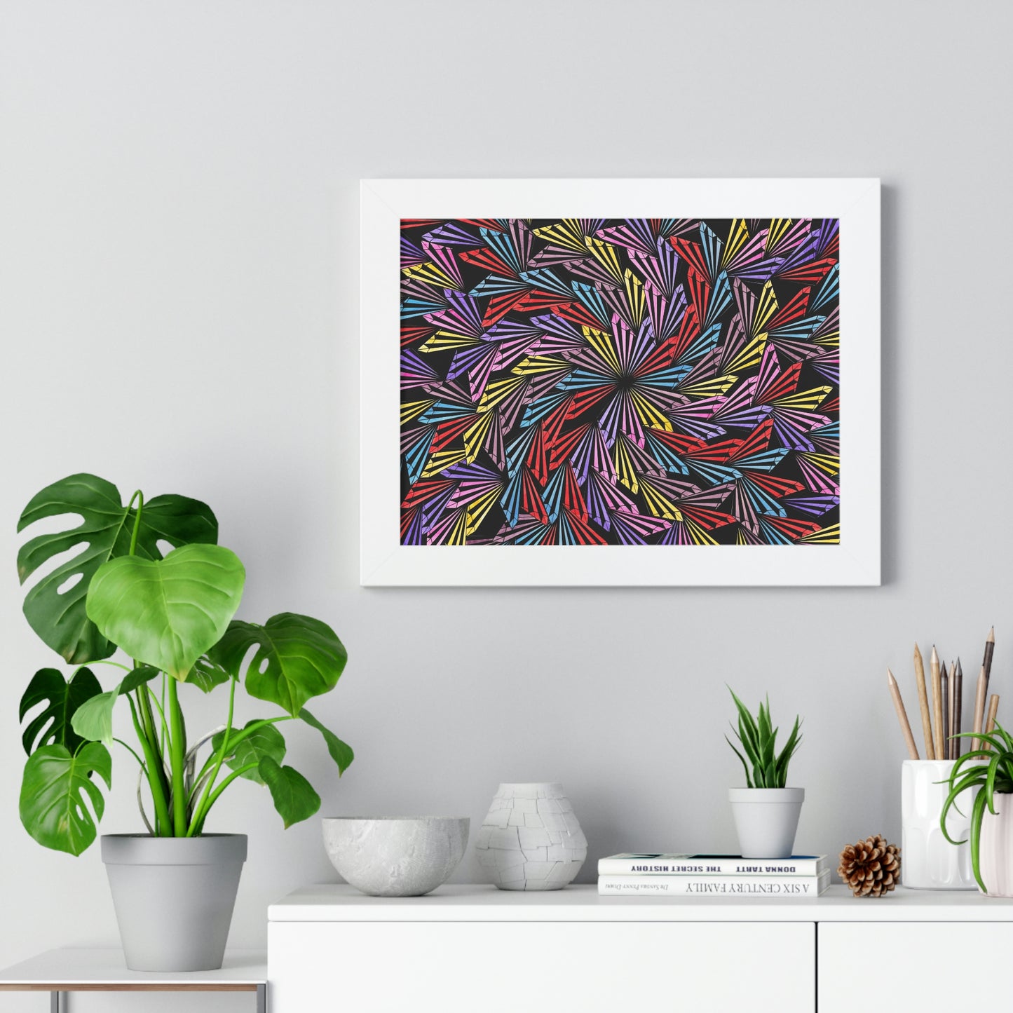 PINWHEEL Framed Horizontal Poster