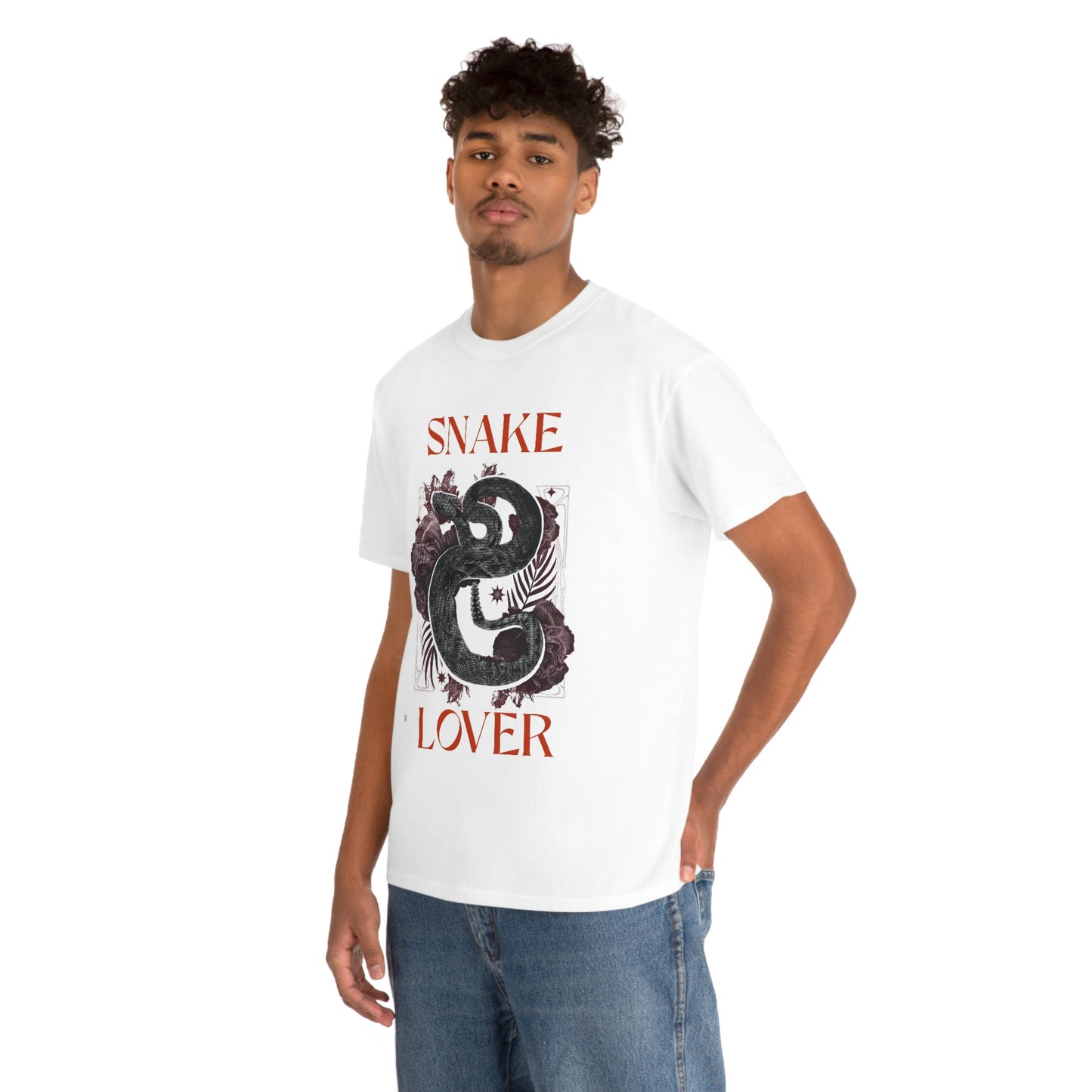 SNAKE LOVER Unisex Heavy Cotton Tee