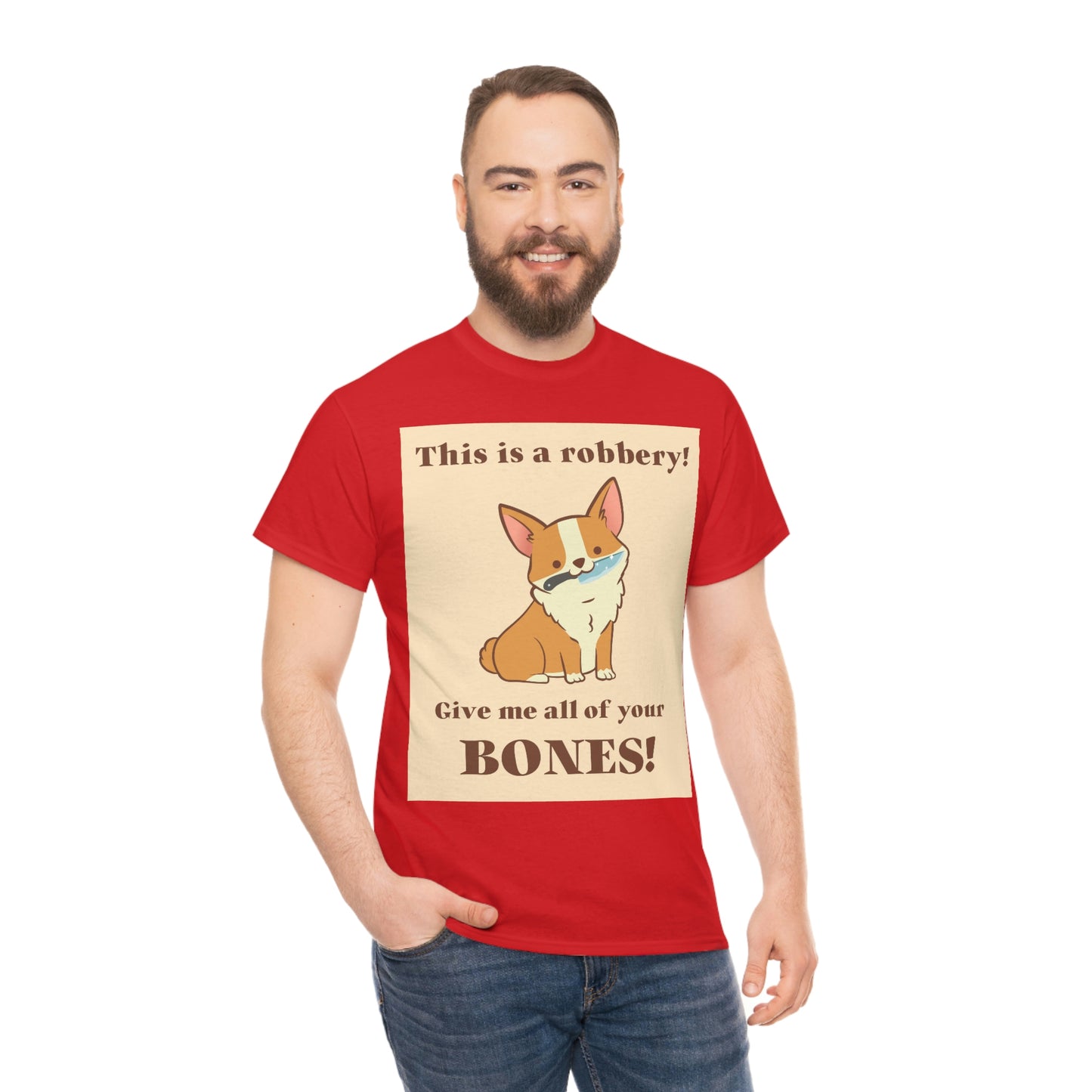 THIS IS A ROBBERY! Unisex Heavy Cotton Tee