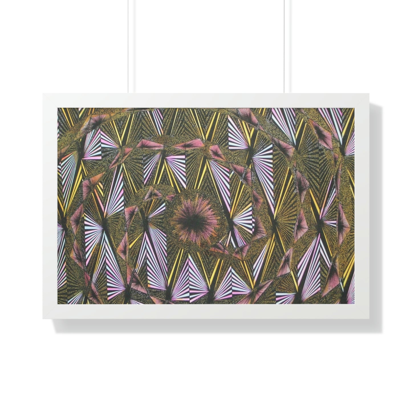 SOLAR SPECTRUM Framed Horizontal Poster