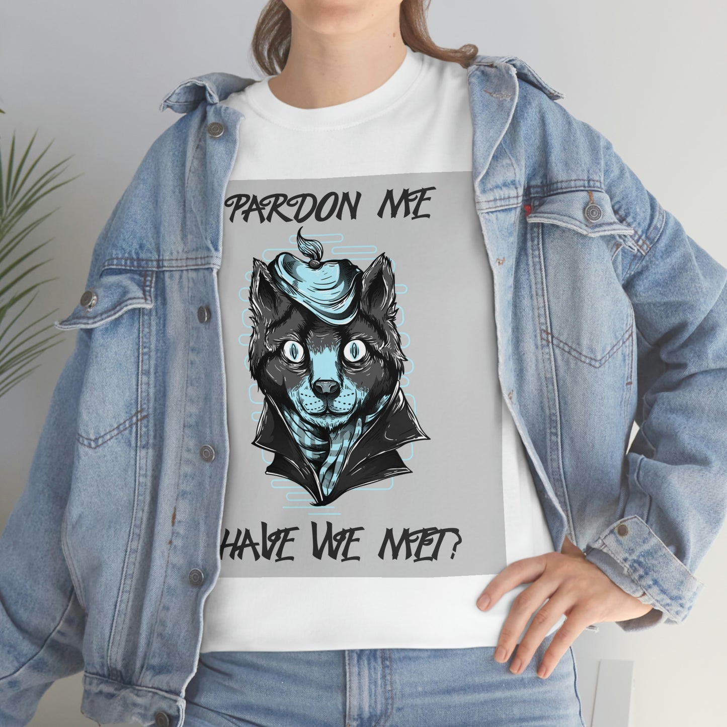 PARDON ME Unisex Heavy Cotton Tee