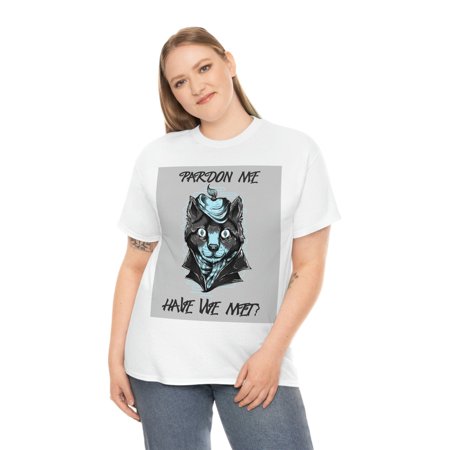 PARDON ME Unisex Heavy Cotton Tee