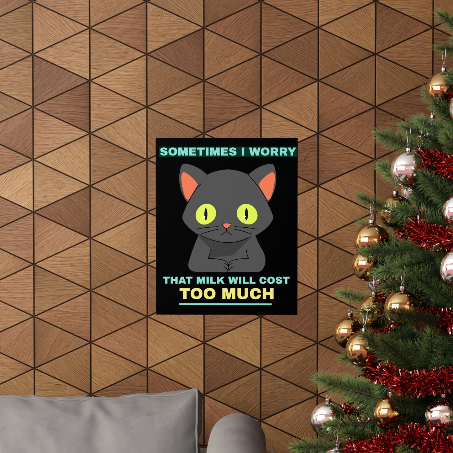 SOMETIMES I WORRY Premium Matte Vertical Posters