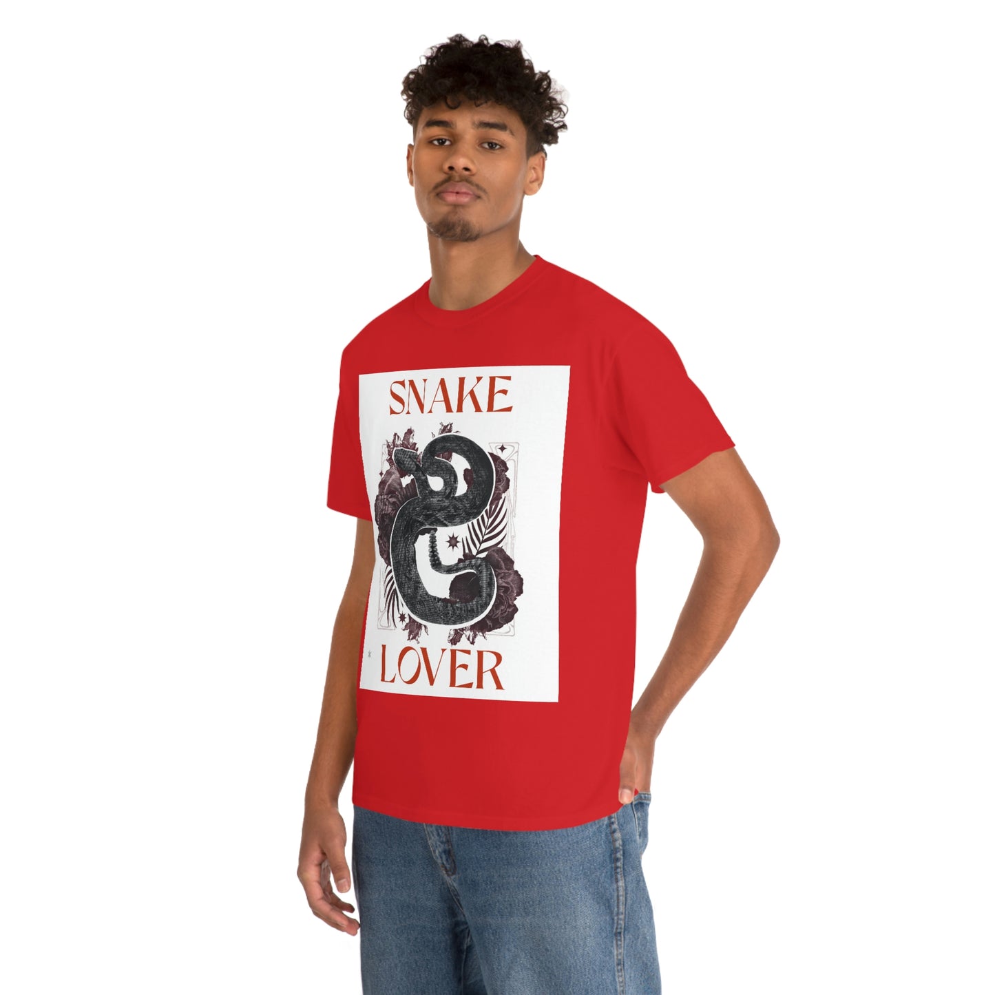 SNAKE LOVER Unisex Heavy Cotton Tee