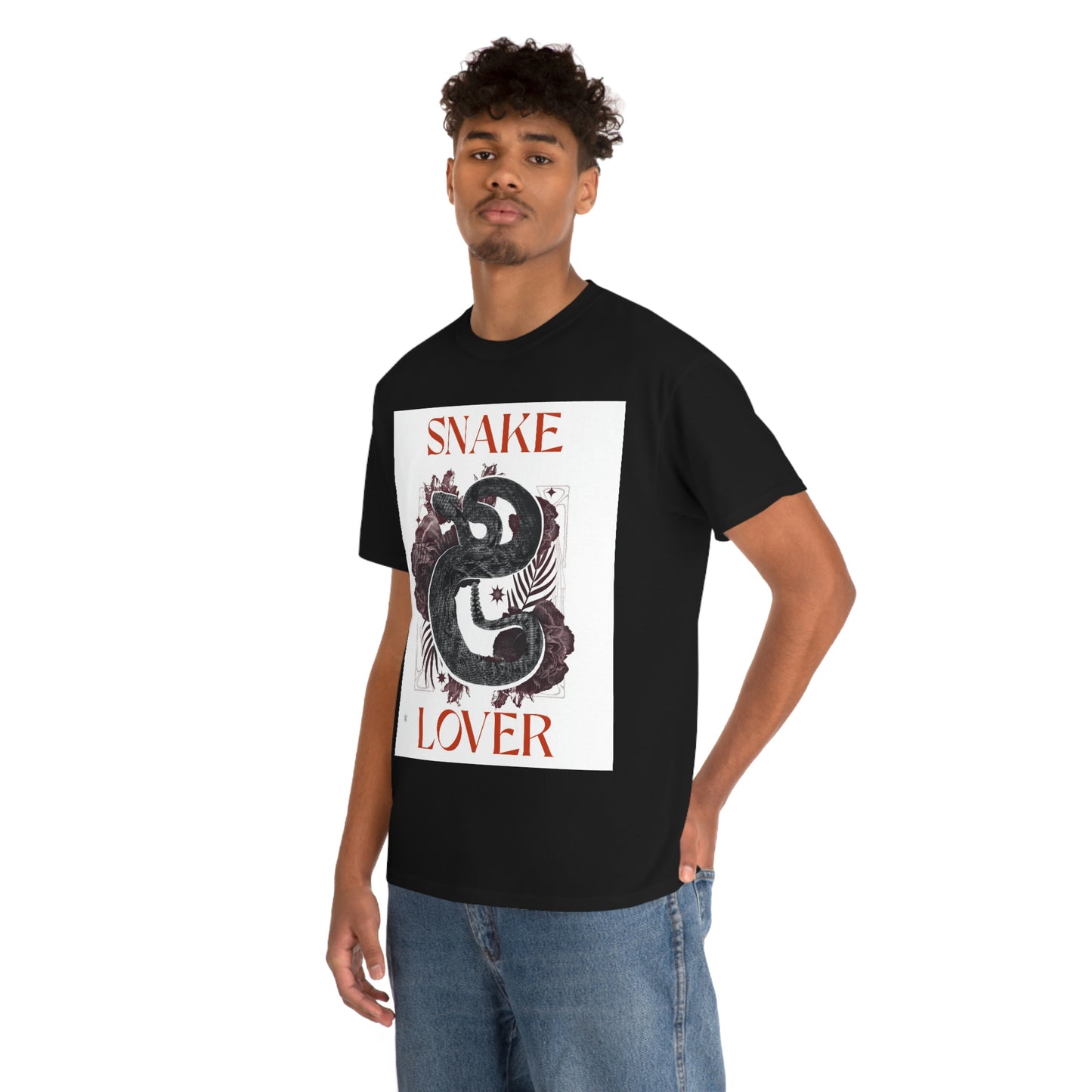 SNAKE LOVER Unisex Heavy Cotton Tee