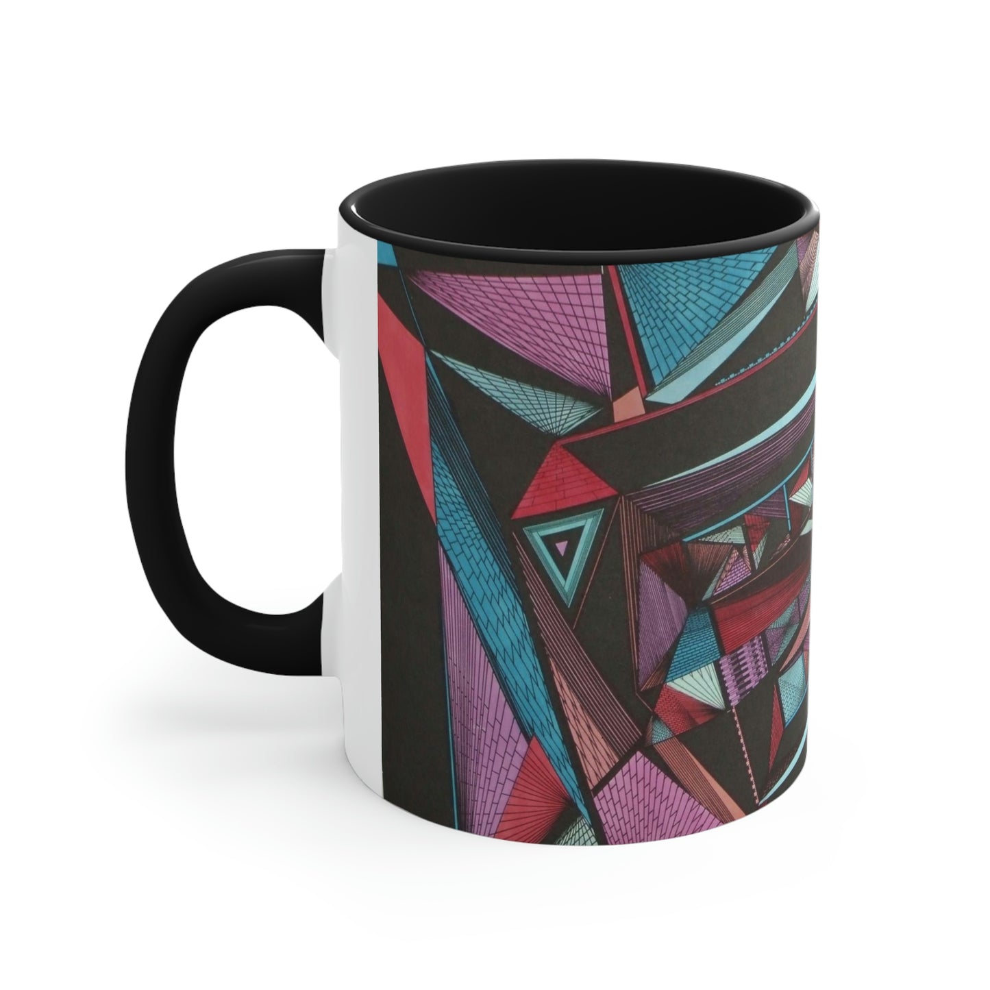 LIGHT DUO MEGALOPOLIS Accent Coffee Mug, 11oz