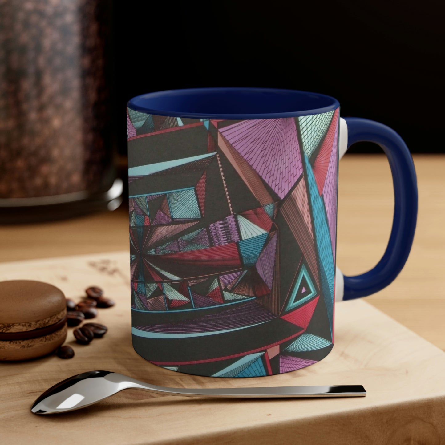 LIGHT DUO MEGALOPOLIS Accent Coffee Mug, 11oz
