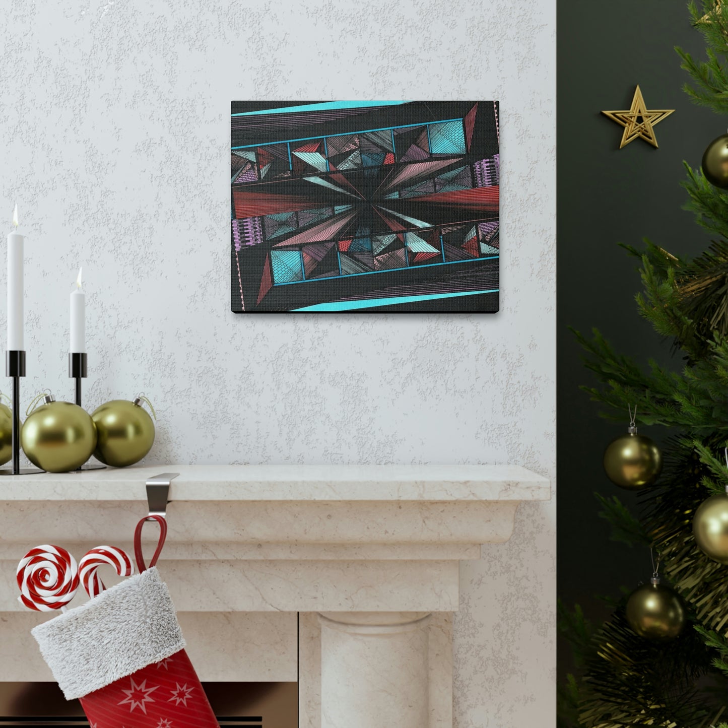 DUO MEGALOPOLIS Canvas Gallery Wraps
