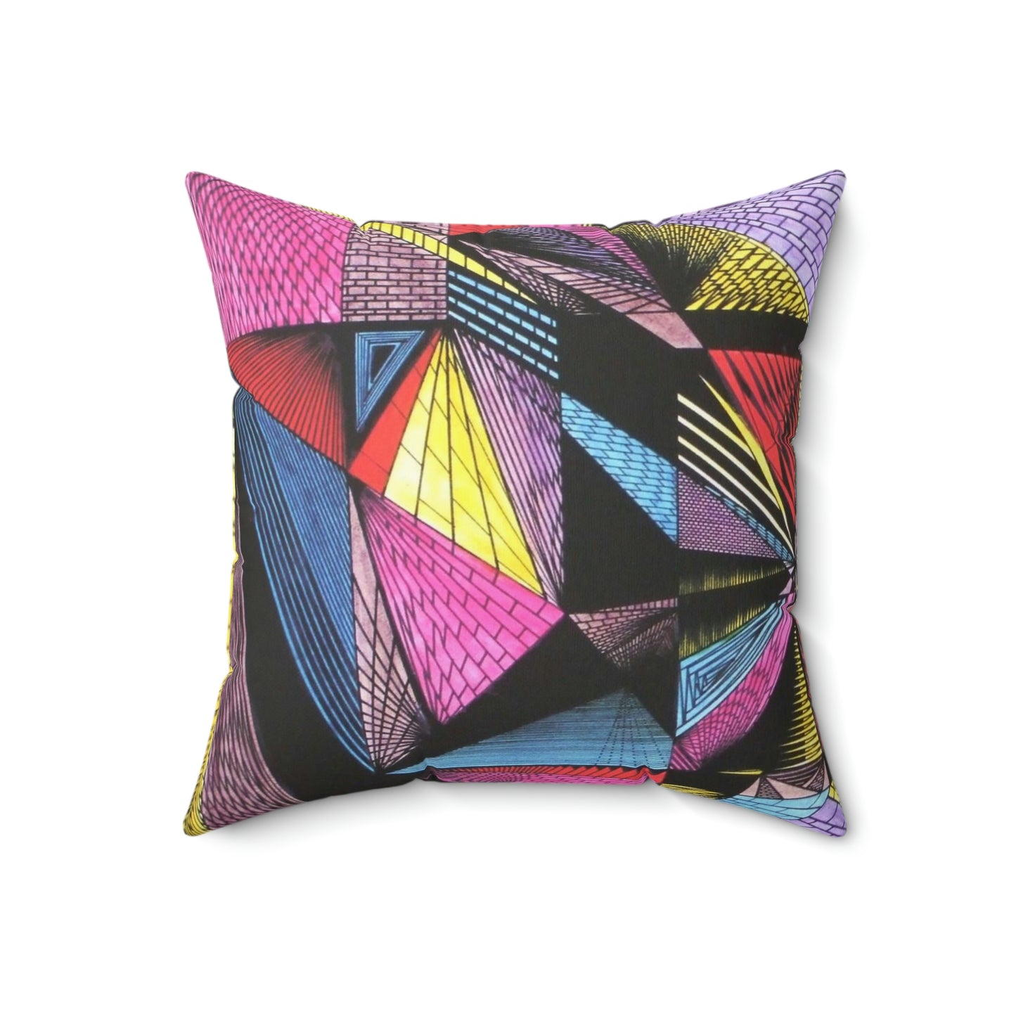 EDIFACE Spun Polyester Square Pillow