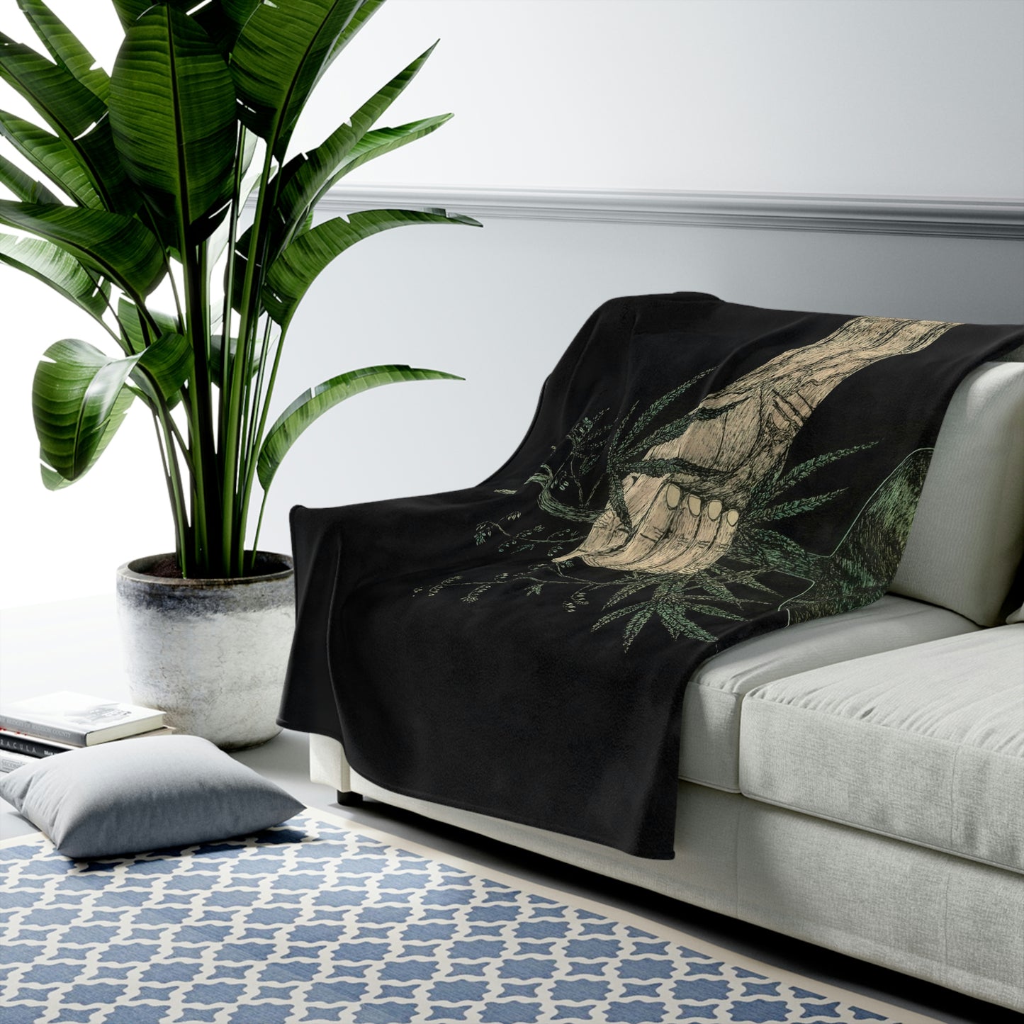 POTHEAD Velveteen Plush Blanket
