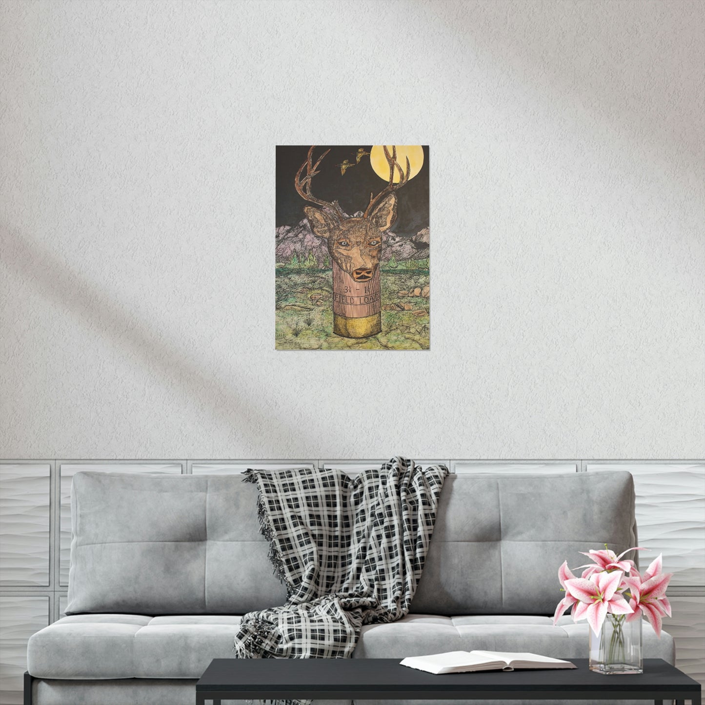 BUCKSHOT Premium Matte Vertical Posters