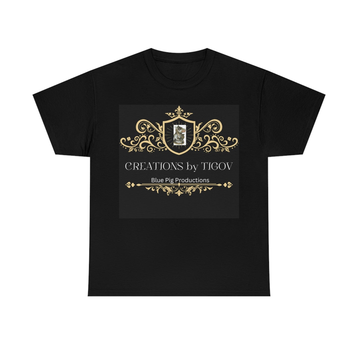 CREATIONS BY TIGOV Unisex Heavy Cotton Tee