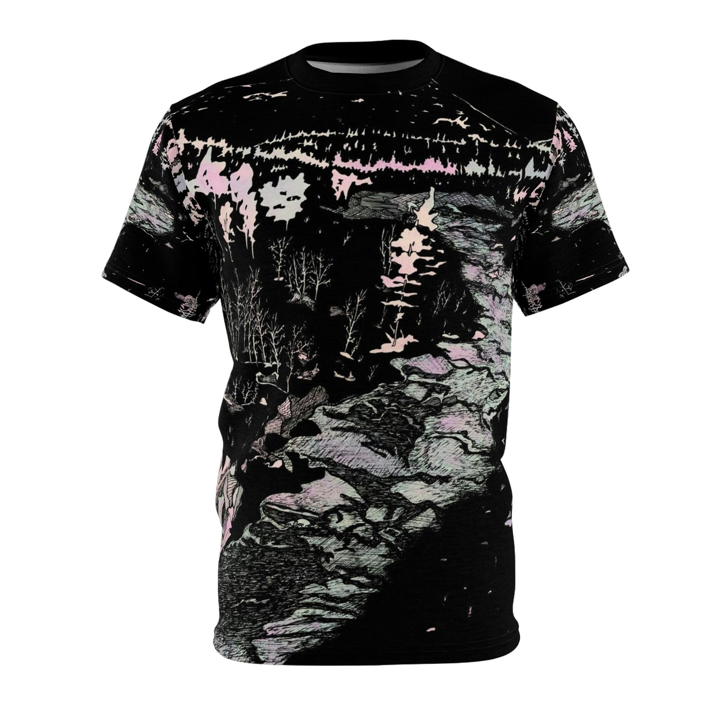 WONDERLUST Unisex AOP Cut & Sew Tee