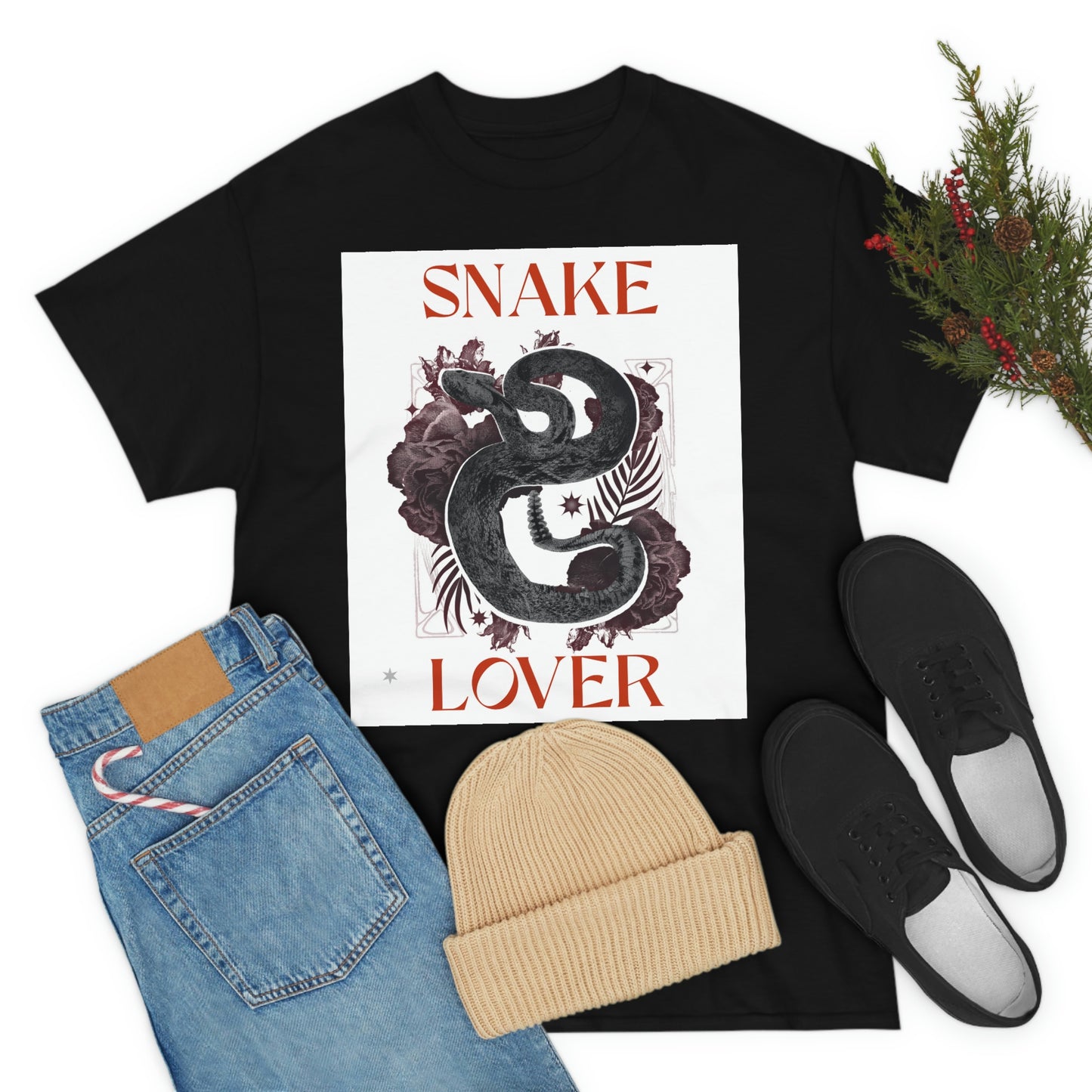 SNAKE LOVER Unisex Heavy Cotton Tee