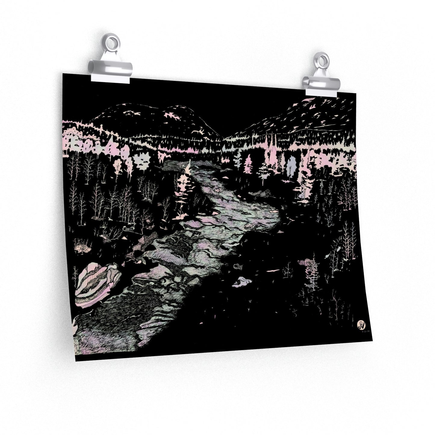 WONDERLUST Premium Matte horizontal posters