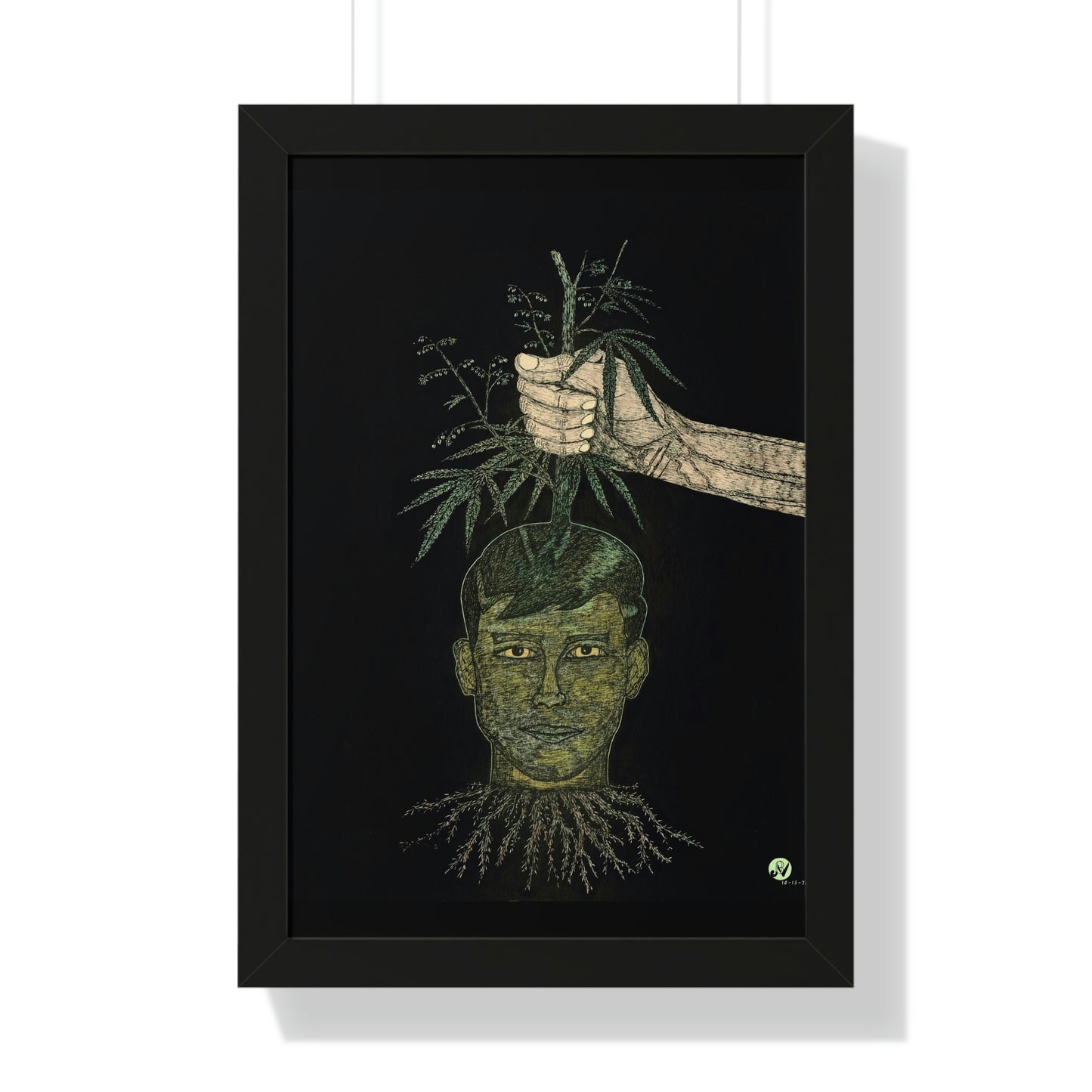 POTHEAD Framed Vertical Poster