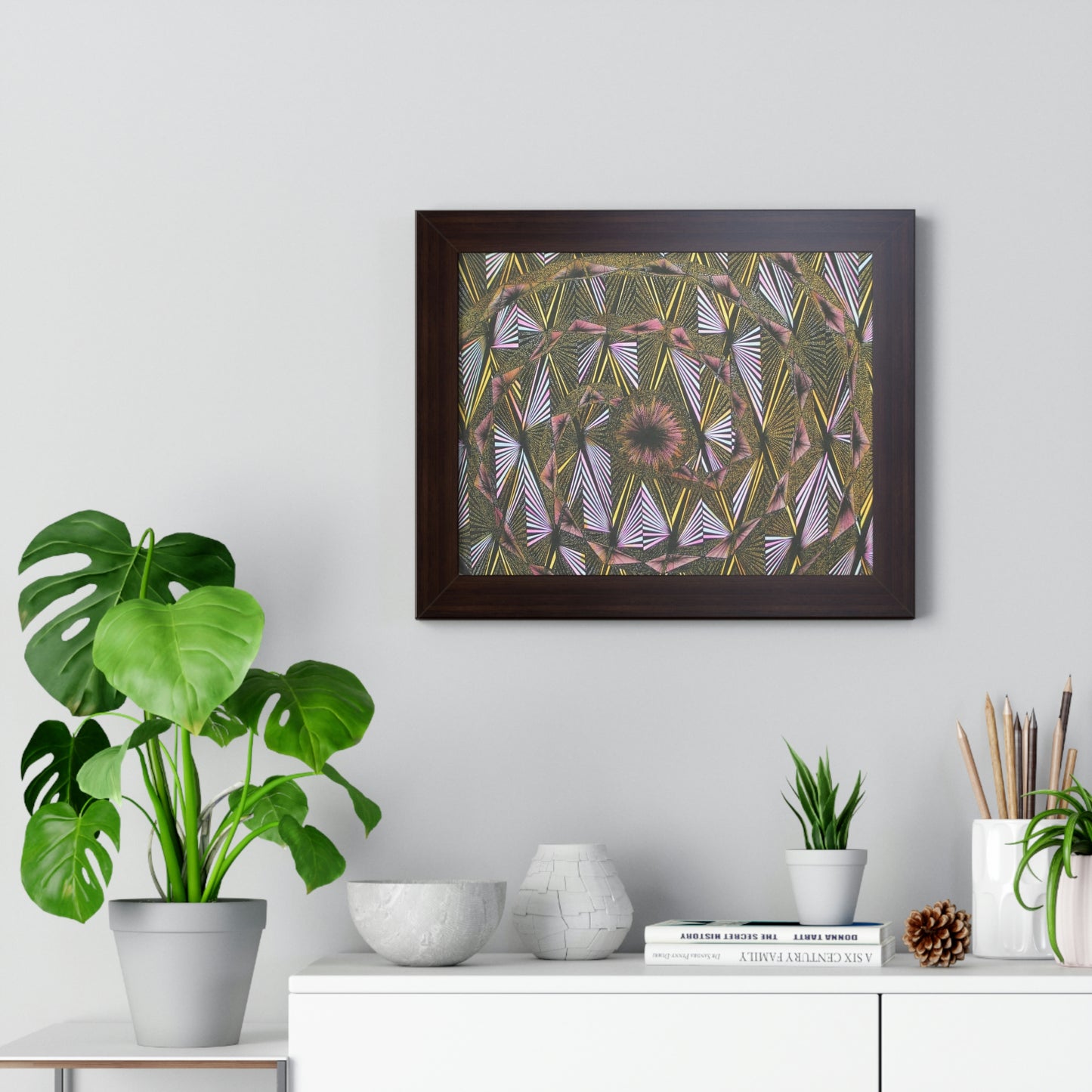 SOLAR SPECTRUM Framed Horizontal Poster