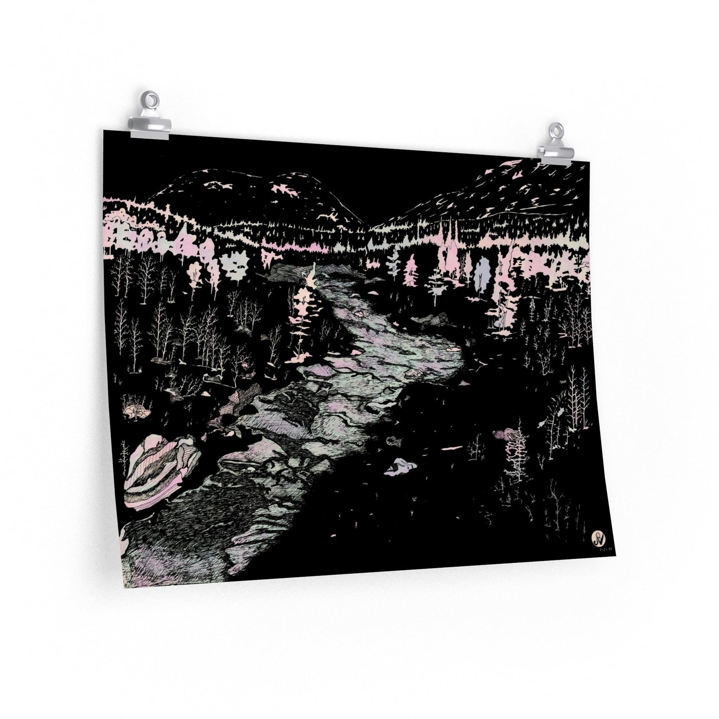 WONDERLUST Premium Matte horizontal posters