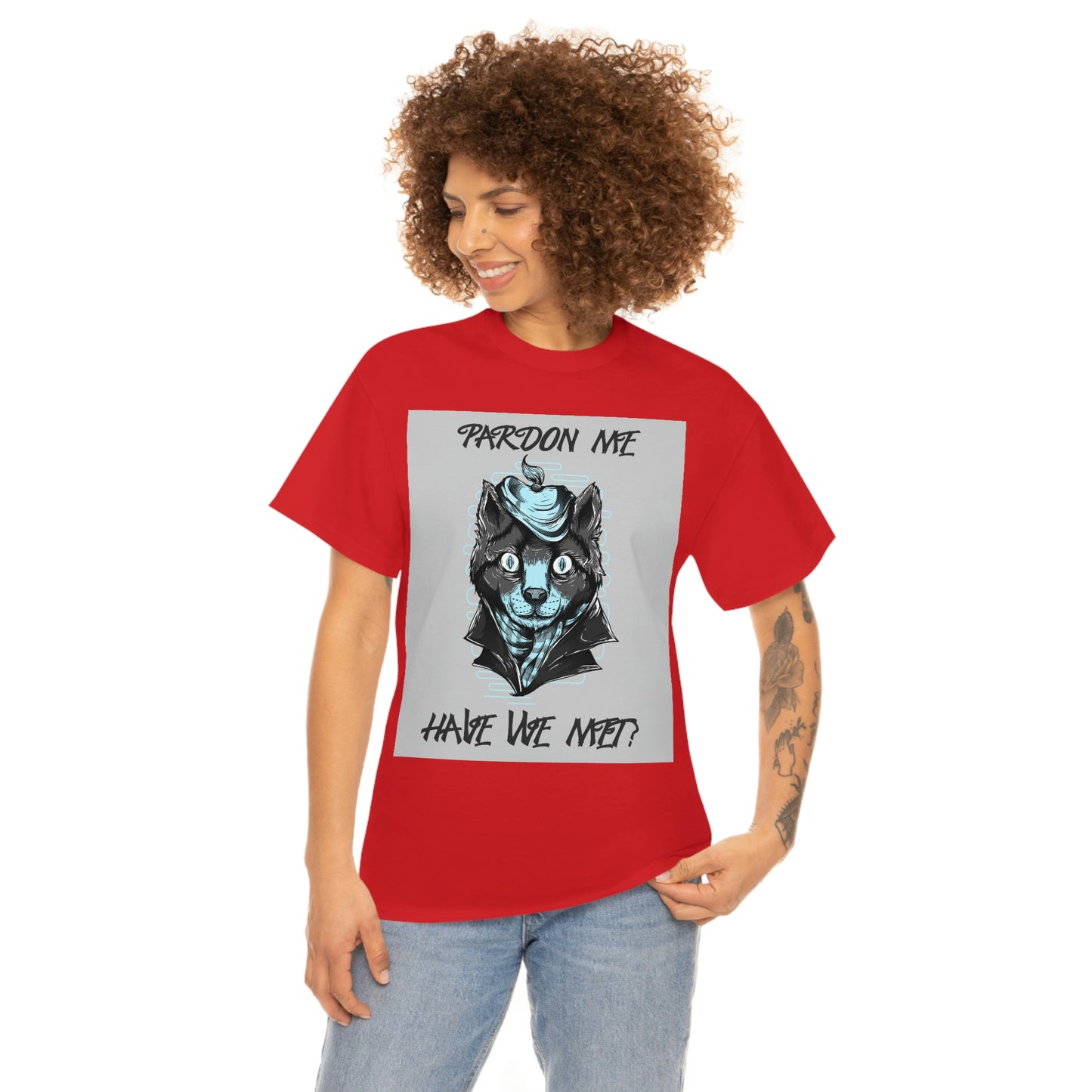 PARDON ME Unisex Heavy Cotton Tee