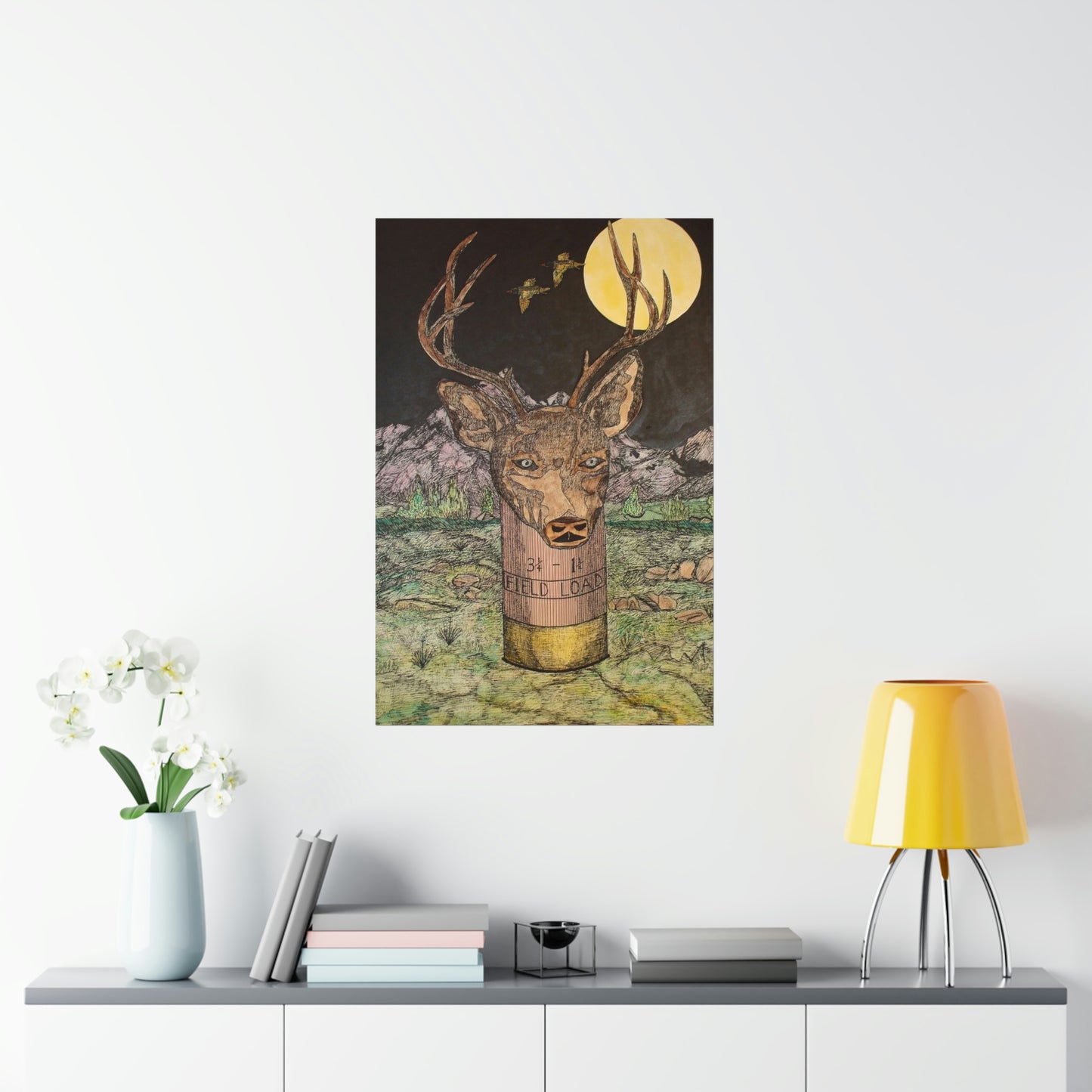 BUCKSHOT Premium Matte Vertical Posters