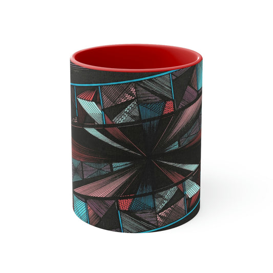 DUO MEGALOPOLIS Accent Coffee Mug, 11oz