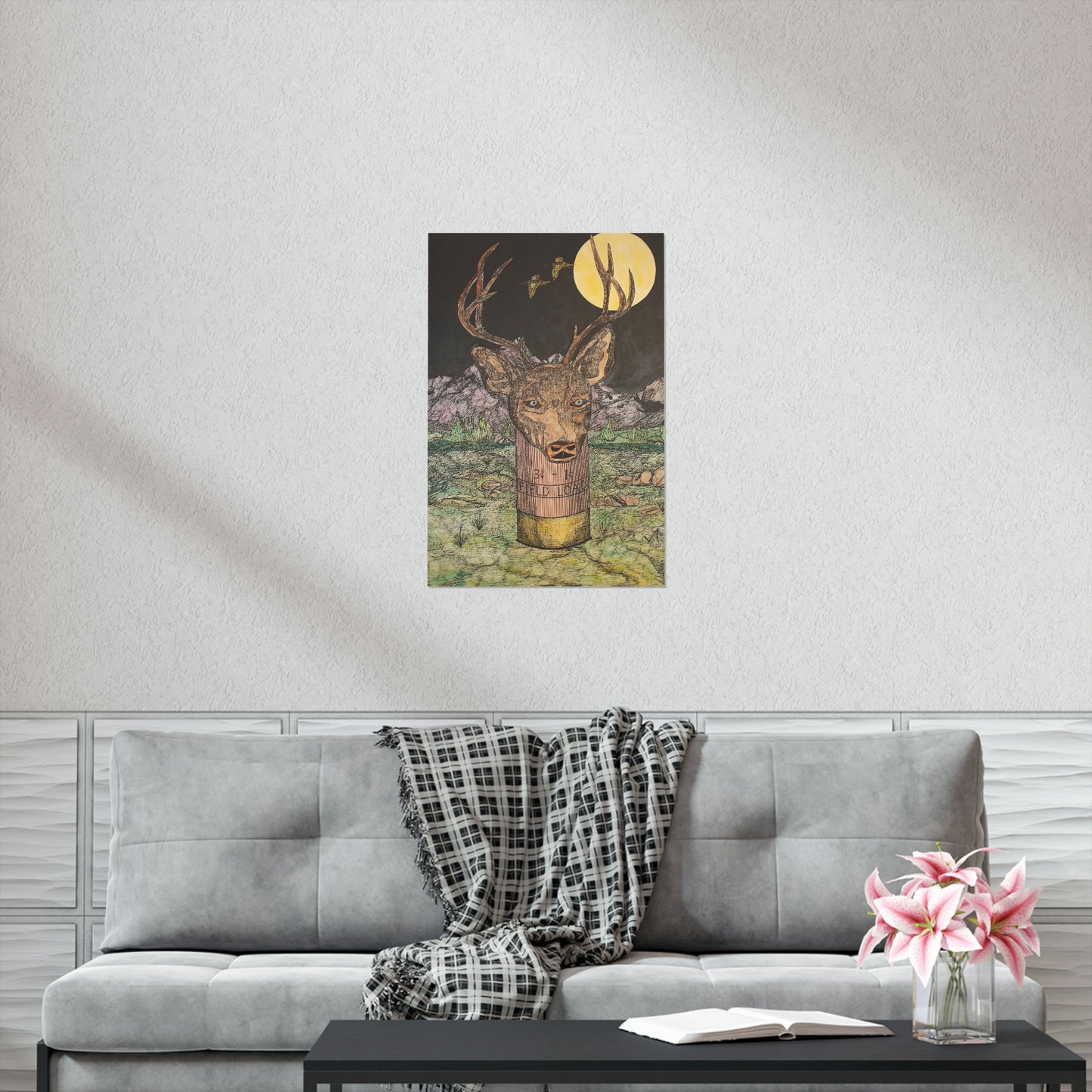 BUCKSHOT Premium Matte Vertical Posters