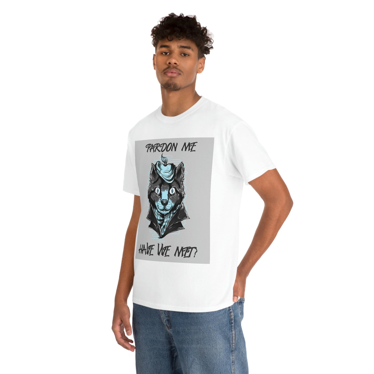 PARDON ME Unisex Heavy Cotton Tee