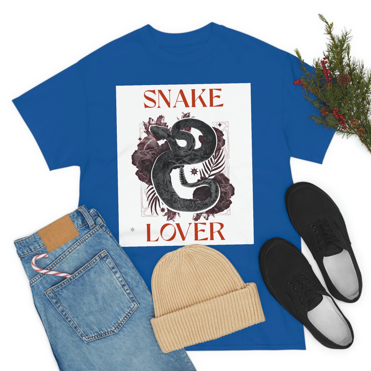 SNAKE LOVER Unisex Heavy Cotton Tee