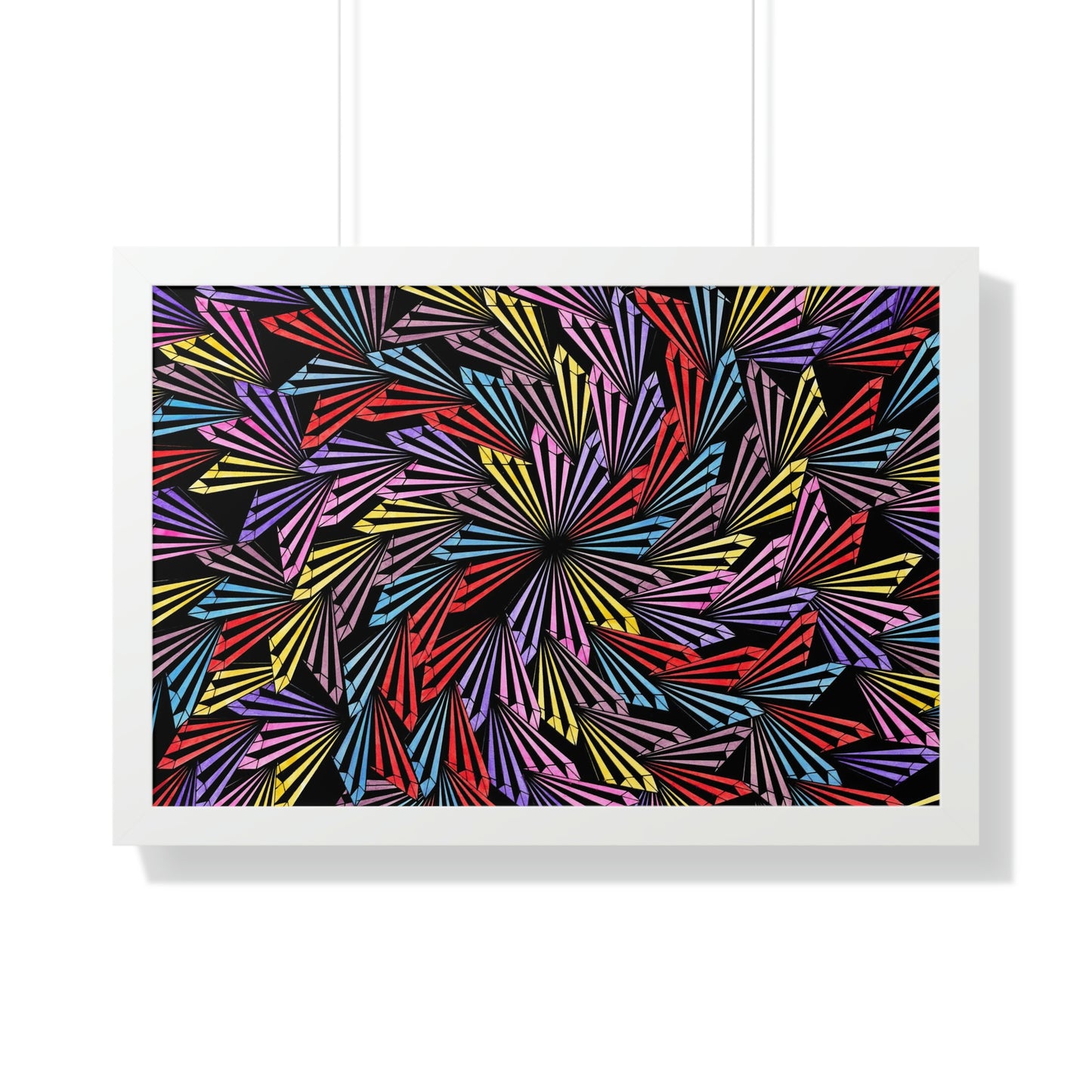 PINWHEEL Framed Horizontal Poster
