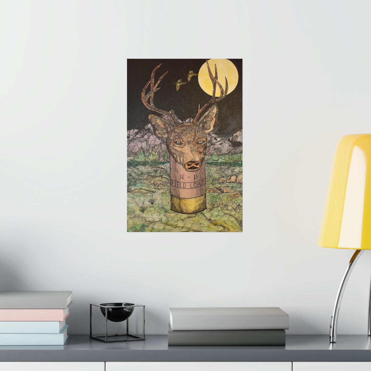 BUCKSHOT Premium Matte Vertical Posters