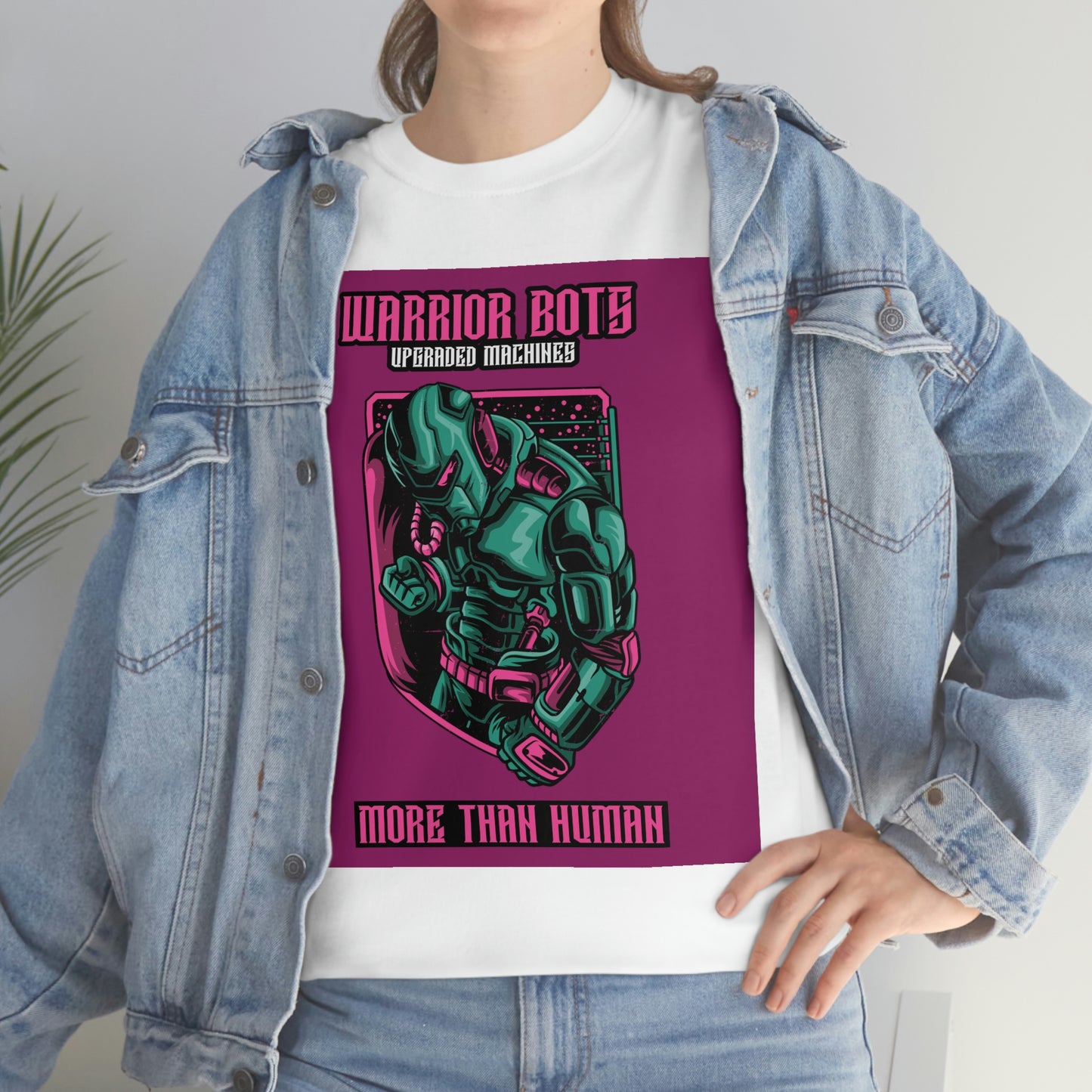 WARRIOR BOTS Unisex Heavy Cotton Tee