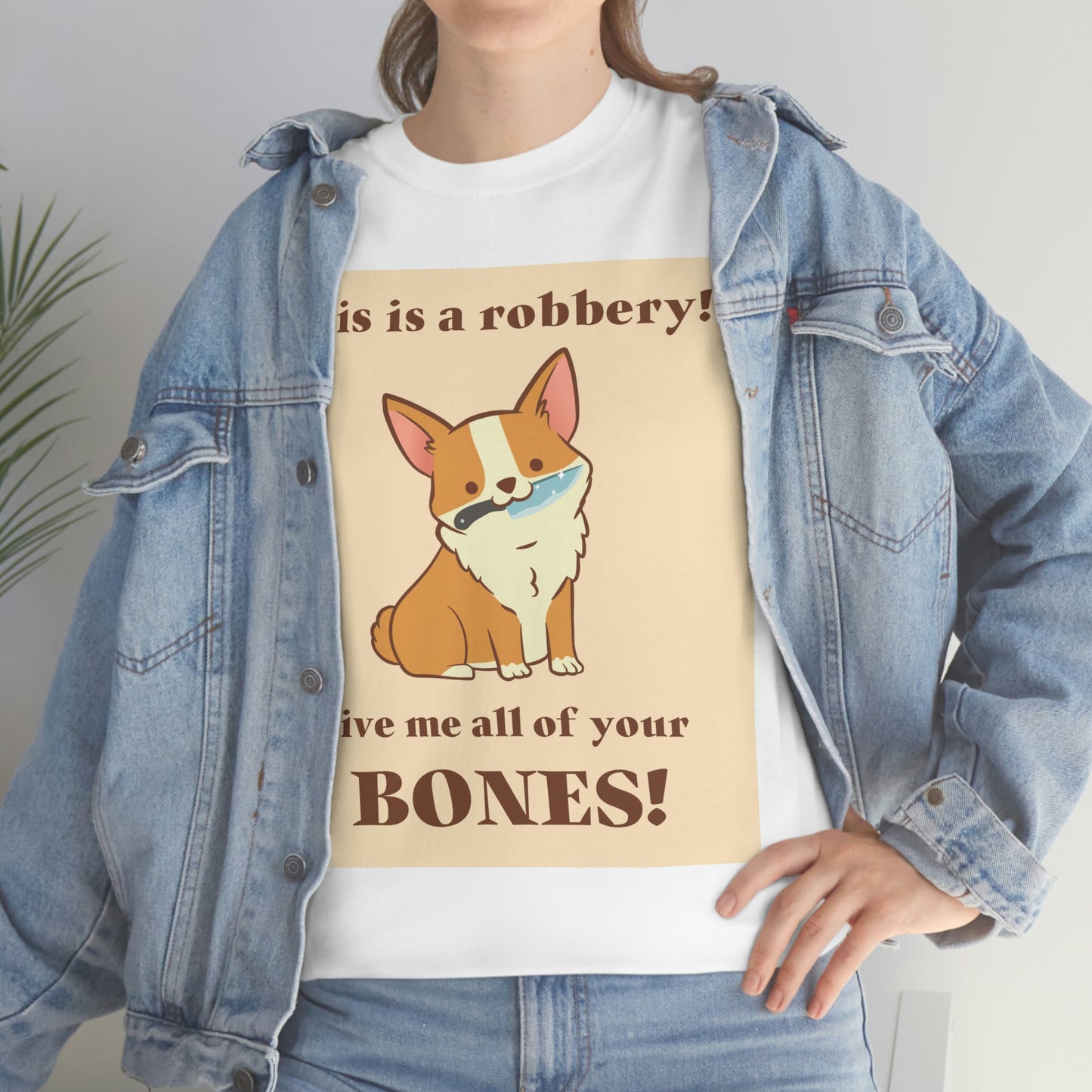 THIS IS A ROBBERY! Unisex Heavy Cotton Tee