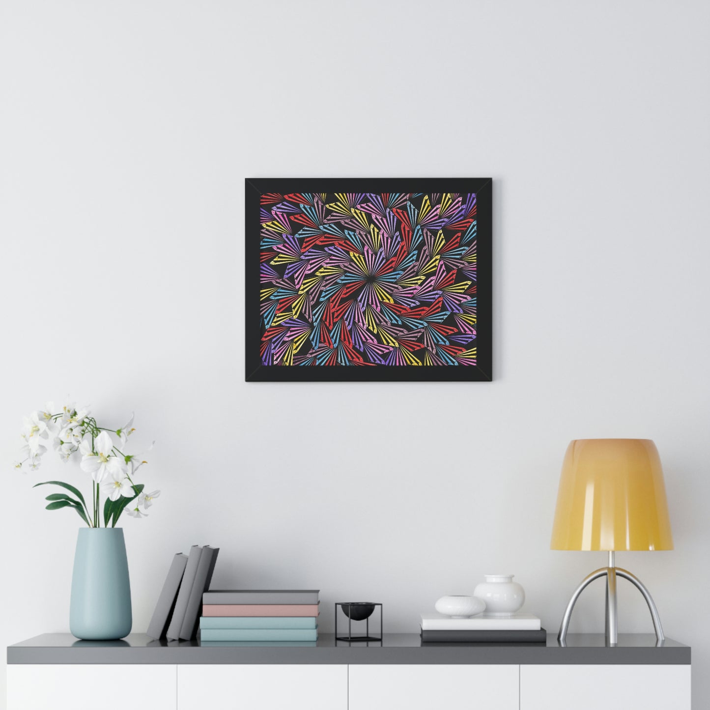 PINWHEEL Framed Horizontal Poster