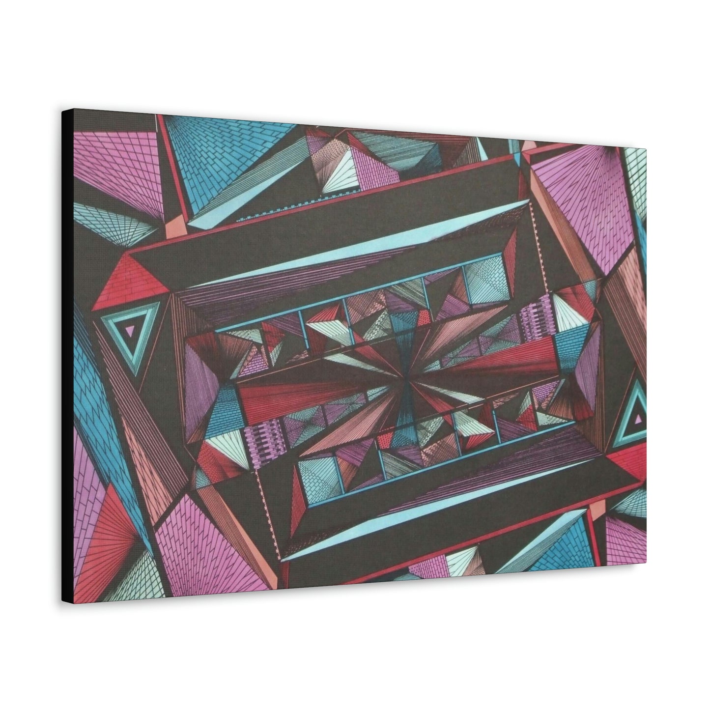 LIGHT DUO MEGALOPOLIS Canvas Gallery Wraps