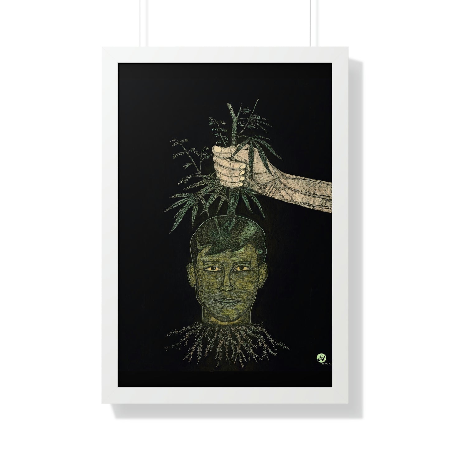 POTHEAD Framed Vertical Poster