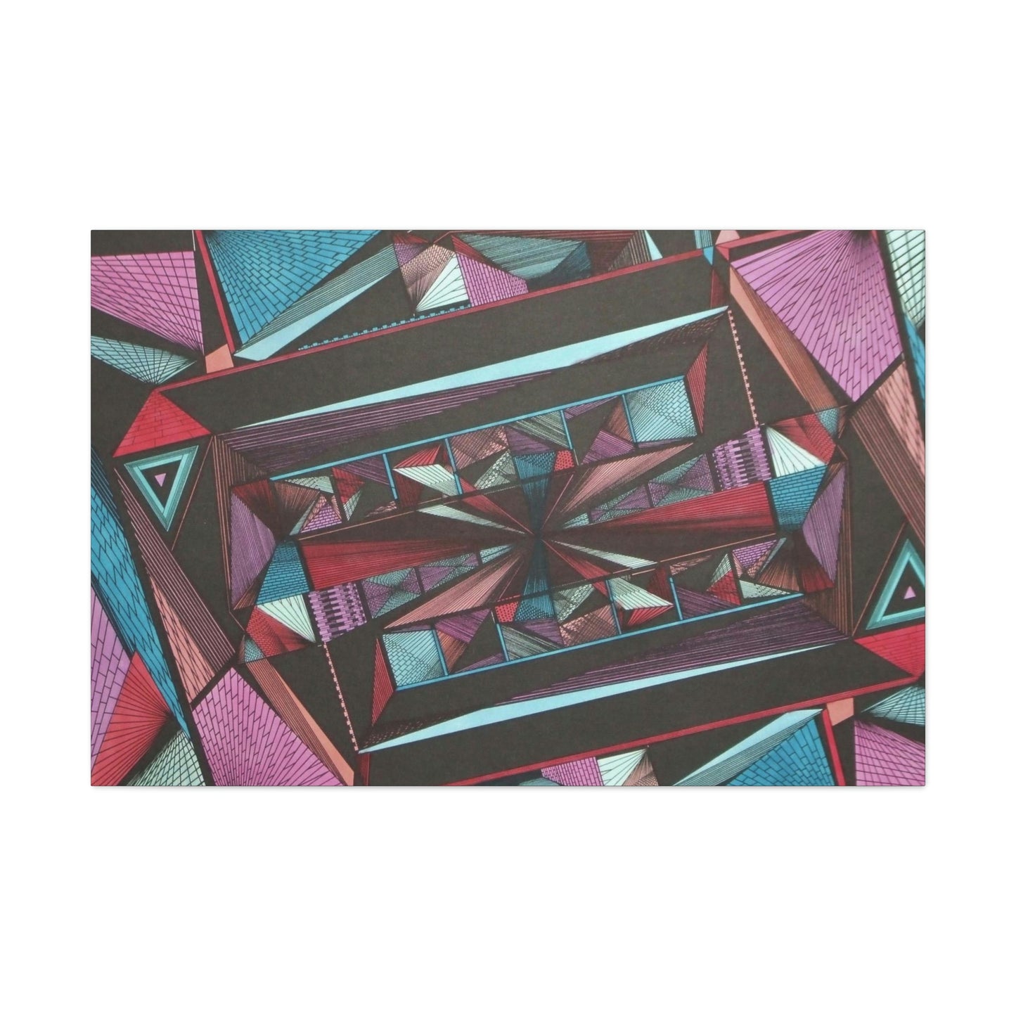 LIGHT DUO MEGALOPOLIS Canvas Gallery Wraps