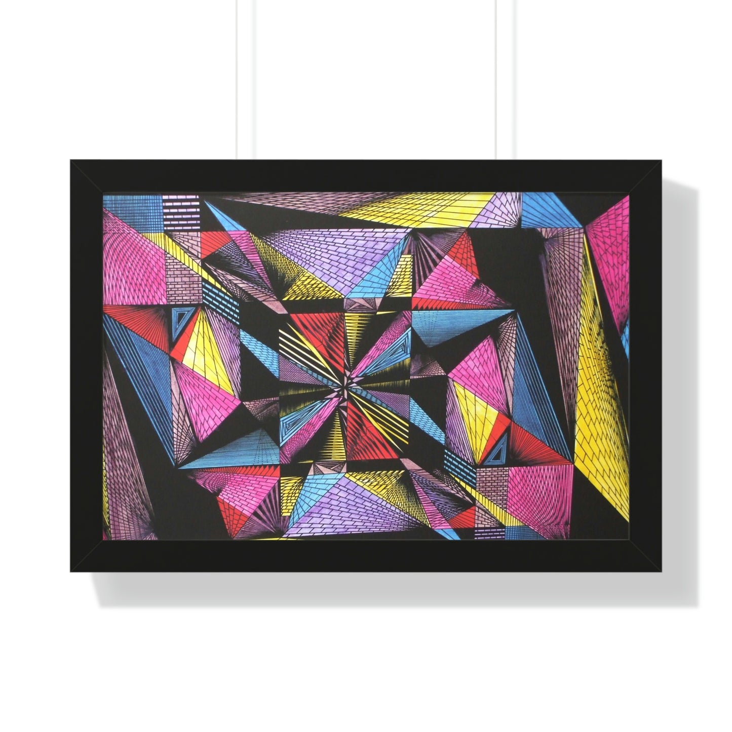 EDIFACE Framed Horizontal Poster