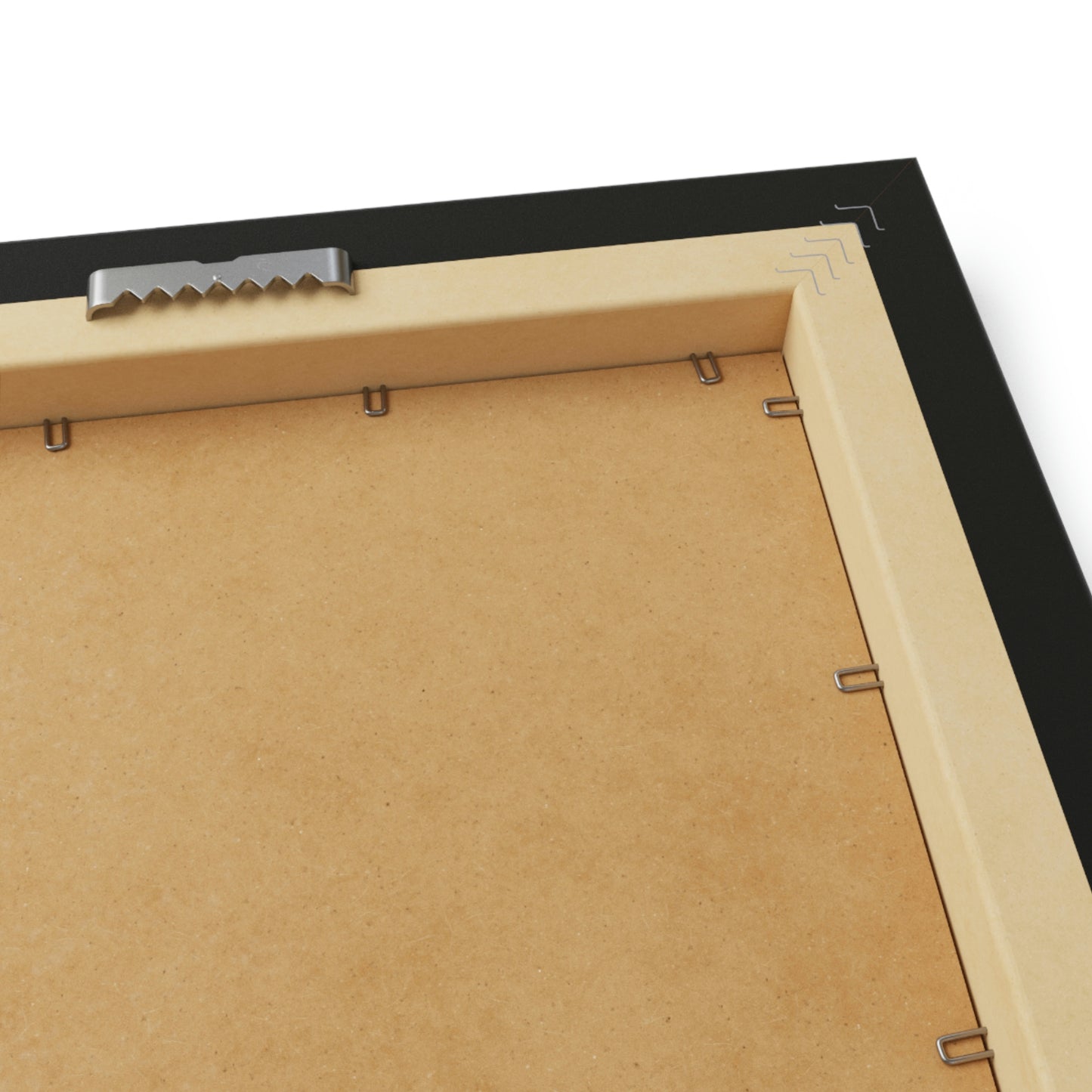 IMPASS (REVERSE BLACK & WHITE) Framed Horizontal Poster