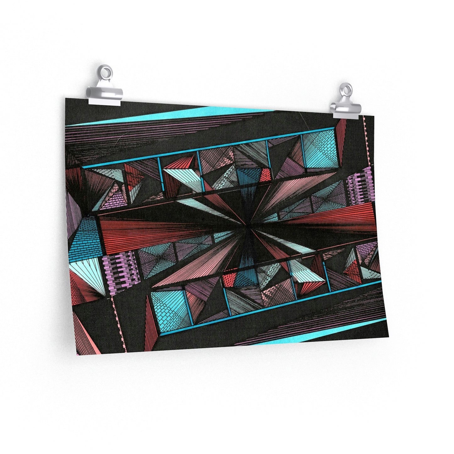 DUO MEGALOPOLIS Premium Matte horizontal posters