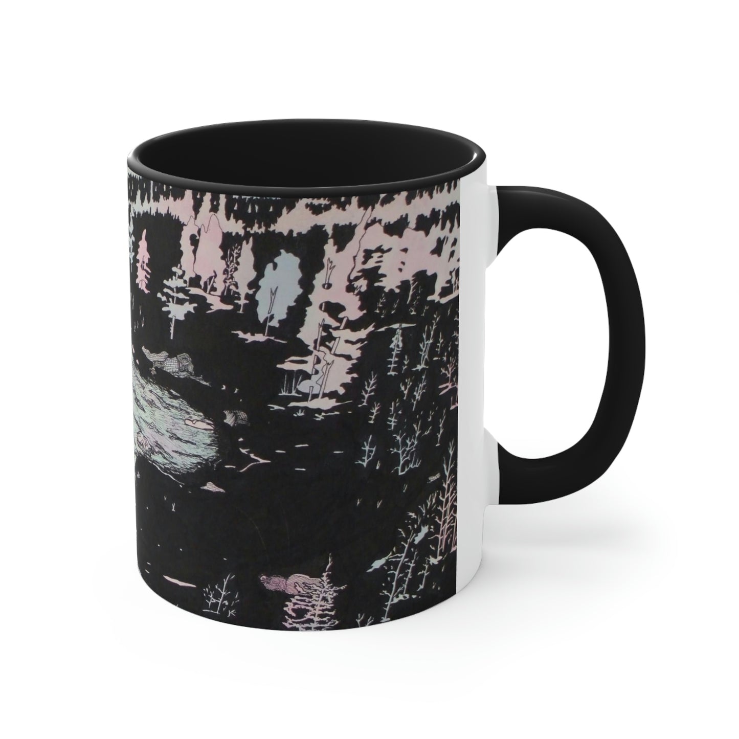 WONDERLUST Accent Coffee Mug, 11oz