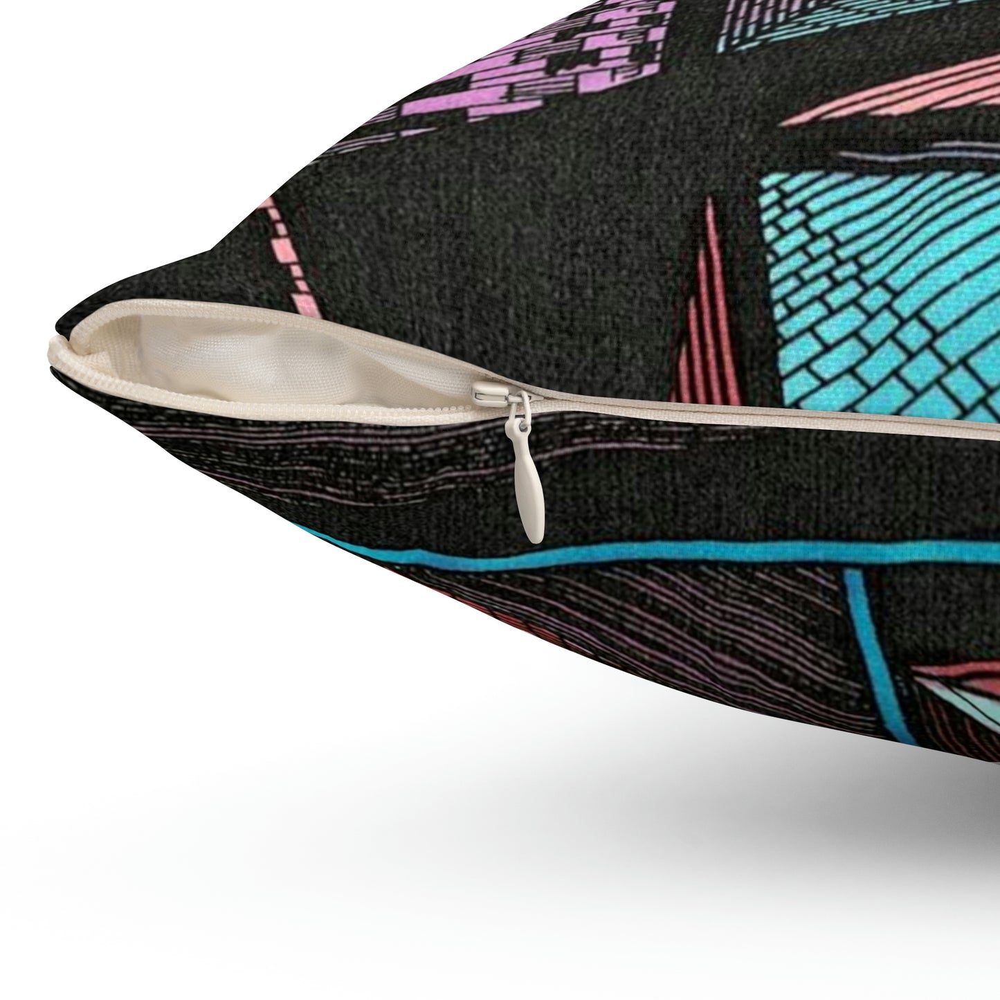 DUO MEGALOPOLIS Spun Polyester Square Pillow