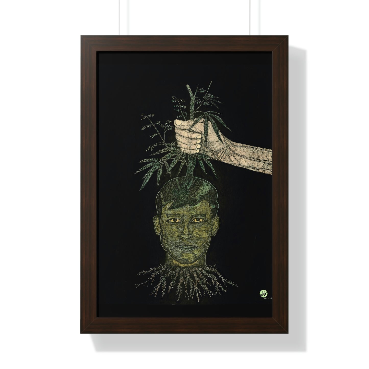 POTHEAD Framed Vertical Poster
