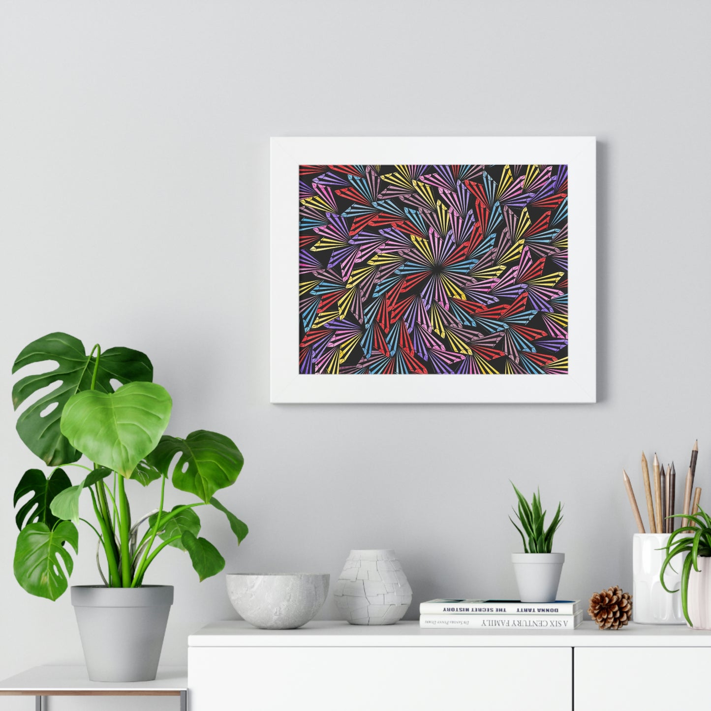 PINWHEEL Framed Horizontal Poster