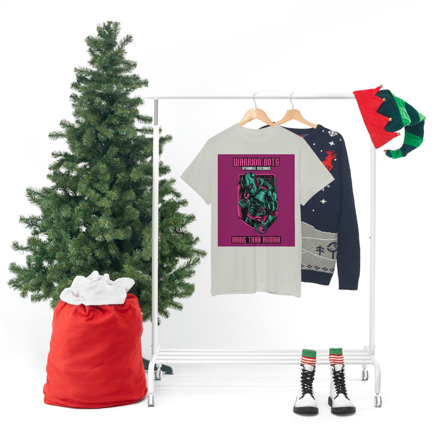 WARRIOR BOTS Unisex Heavy Cotton Tee