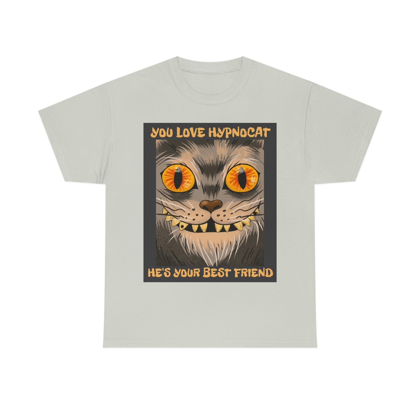YOU LOVE HYPNOCAT Unisex Heavy Cotton Tee