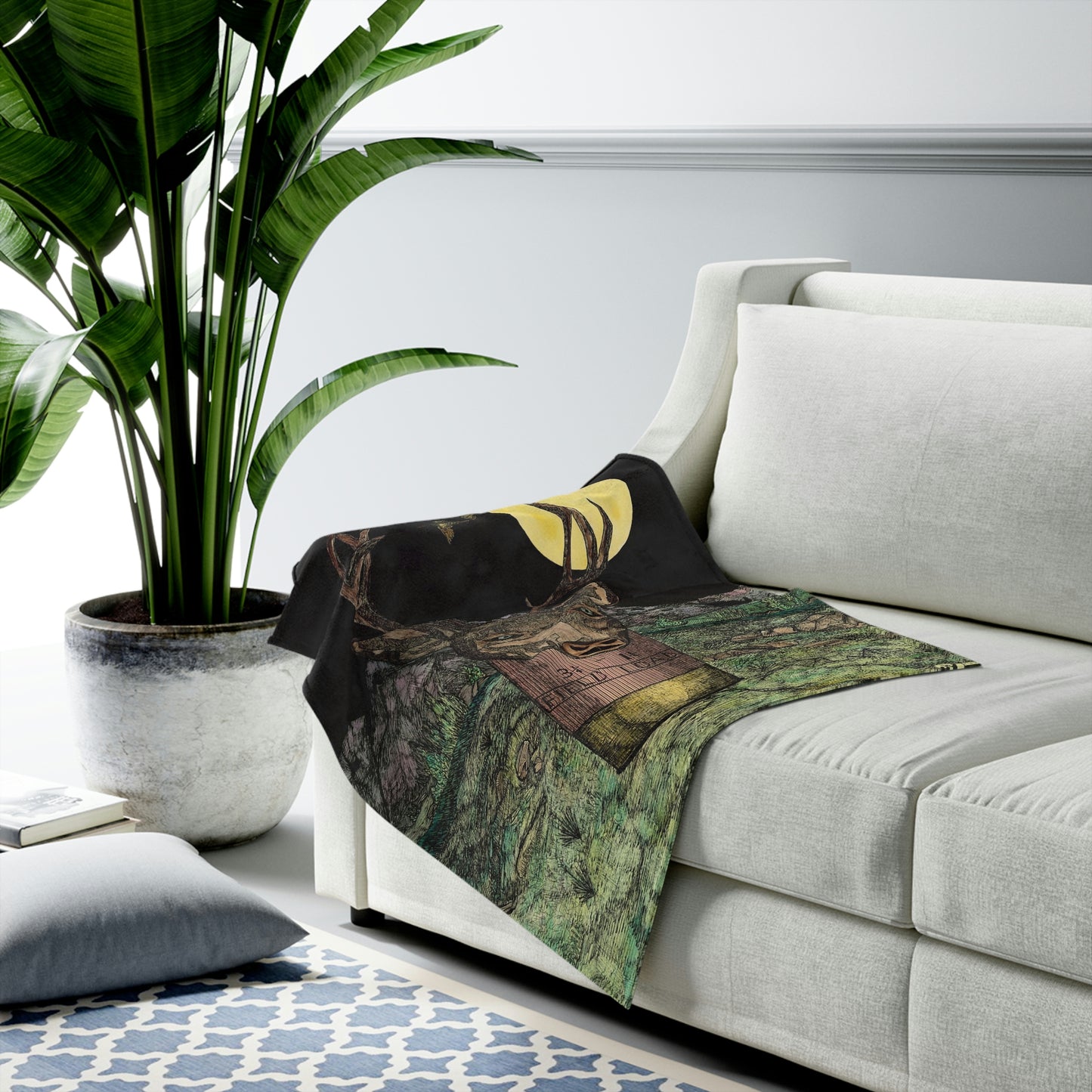 BUCKSHOT Velveteen Plush Blanket