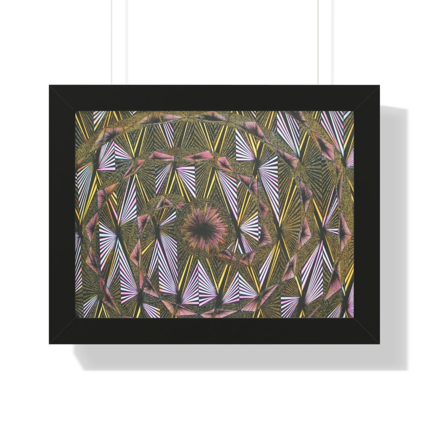 SOLAR SPECTRUM Framed Horizontal Poster