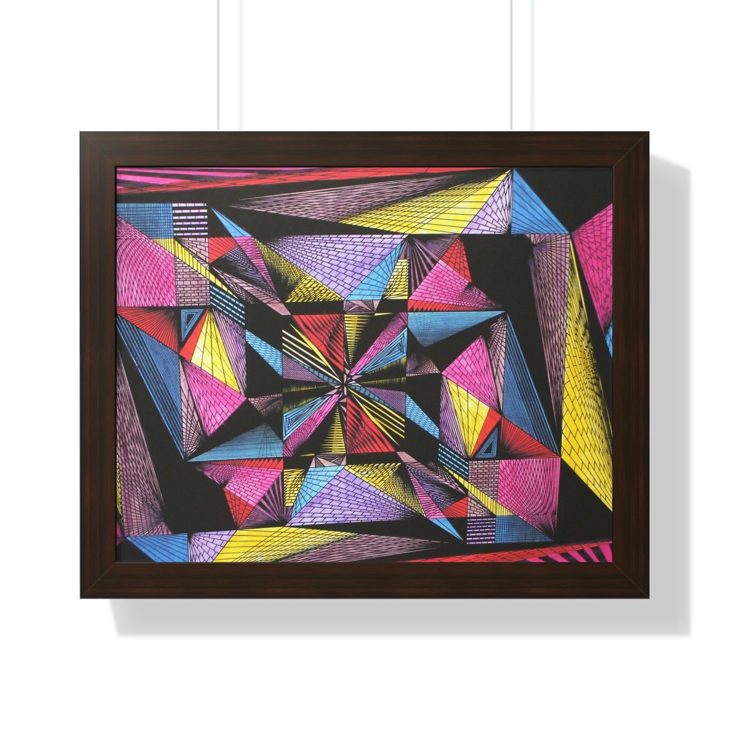 EDIFACE Framed Horizontal Poster